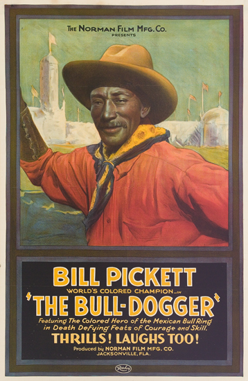(FILM.) PICKETT, BILL. Bull-Dogger.